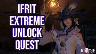 FFXIV 21 0168 Ifrit Extreme Unlock Quest [upl. by Etnor669]