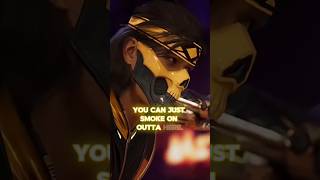 Mortal Kombat 1  Takeda DLC Vs Smoke Intro Dialogue ytshorts mk1 mortalkombat1 [upl. by Airla]