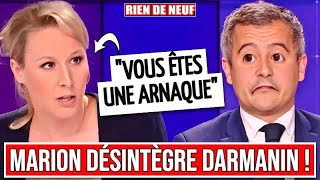 MARION MARÉCHAL détruit GÉRALD DARMANIN sur LARNAQUE de MAYOTTE [upl. by Maurer963]