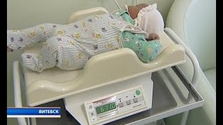 CTVBY В Витебске родился малыш  богатырь вес Андрюши больше 6 кг [upl. by Yeltihw]