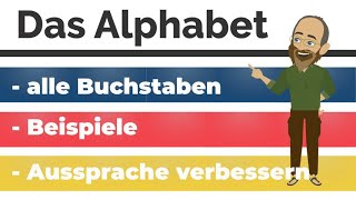 Das KOMPLETTE deutsche Alphabet  Aussprache verbessern [upl. by Ttoile719]