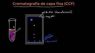 Cromatografía de capa fina [upl. by Erinna]