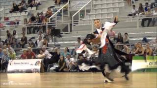 PortDance Open 2012  IO Std  solo Slow Foxtrot  Simone Carabellese amp Lucia Cafagna [upl. by Derte]