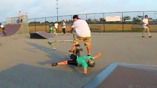 BMX VS Scooter Knockout [upl. by Vadnee]