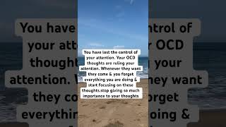 OCD is the thief of your Attention ocd mentalhealth ocdrecovery [upl. by Rici]