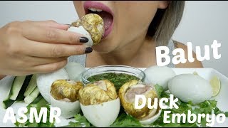 BALUT Duck Egg Embryo CHALLENGE  ASMR Eating Sounds  NE Lets Eat [upl. by Aohsoj294]