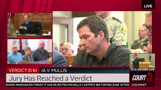 IA v Mullis Verdict  Corn Rake Murder Trial [upl. by Anar]