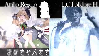 【動画版】Attilio Regolo vs LC Folklore H Vocal Percussion Showdown Bad Apple FeatShisukaPrototype [upl. by Roach]