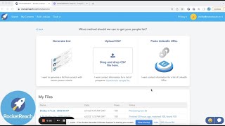 Clean Up Your Contact Database Using the RocketReach CSV Enrichment Upload Tool [upl. by Enahsed570]