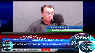 JORNAL PLANETA VERDE  AO VIVO [upl. by Pax]