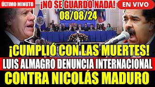 🔴¡URGENTE SECRETARIO DE LA OEA LUIS ALMAGRO ARREMETIO CONTRA NICOLAS MADURO NO SE GUARDO NADA [upl. by Assilat]