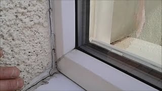 Leaking Conservatory Damp Plaster [upl. by Nywled]