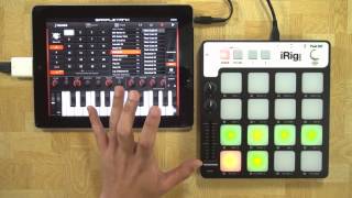 【iRig Padsの使い方】基本操作とScene EDIT [upl. by Buke]