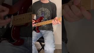 Pop Rock Original Guitar Riff Easy shorts guitar guitarriff guitarist fender rock poprock [upl. by Hooge]