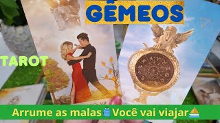 ♊️GÊMEOS🪽ARRUME AS MALAS💫VOCÊ VAI FAZER A VIAGEM DOS SEUS SONHOS🧳⛵️🚅✈️ tarot 2024 [upl. by Nnahaid]