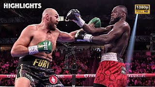 Tyson Fury vs Deontay Wilder 3 HIGHLIGHTS  BOXING KO FIGHT HD [upl. by Soilissav]