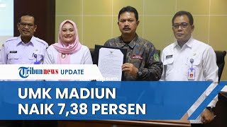 Wali Kota Maidi Usulkan UMK Madiun Naik Jadi Rp 2138107 Gubernur Jatim Khofifah Indar Setuju [upl. by Bendite]