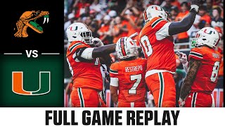 Florida AampM vs Miami Full Game Replay  2024 ACC Football [upl. by Mcdermott364]