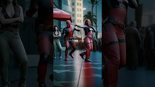 Love Nwantiti  Enola Bedard vs Ai deadpool2 keshavi shortvideo trending [upl. by Kacy]