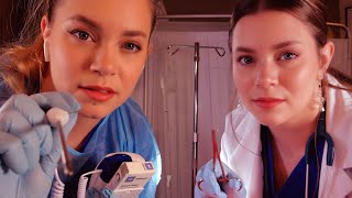 ASMR Hospital Emergency Room Trauma Patient  Doctor amp Nurse [upl. by Nytsuj]