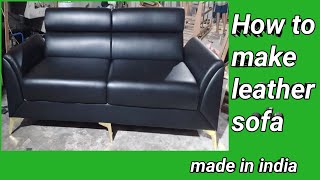 Diy Modern Sofa  Latest design 🔥🇮🇳😊  3 Seater Stylish sofa [upl. by Eelam672]