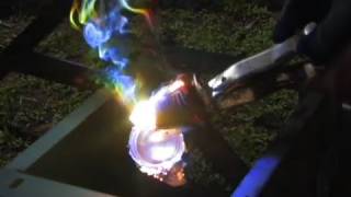 Melting Cans with the Sun Solar Fresnel Lens Solar Death Ray [upl. by Edme]