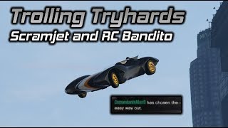 GTA Online Trolling Tryhards with the Scramjet and RC Bandito [upl. by Ainotahs27]