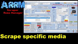 ARRM  How to scrape specific media [upl. by Assiar]