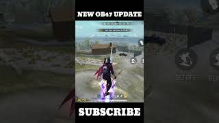 Free Fire😲New OB47 Updatefreefire shorts subhaygmr [upl. by Lenaj606]