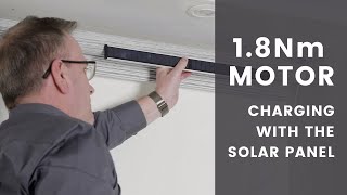 Louvolite 18Nm Motor How to Charge With The Charger amp Solar Panel [upl. by Enelyt485]