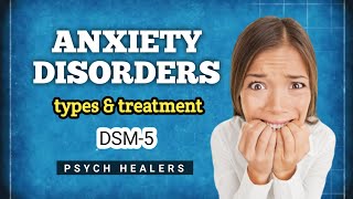 Anxiety Disorders in the DSM 5  Types of Anxiety Disorders  Urdu  Hindi I Psych healers [upl. by Ille]