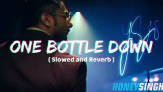 One Bottle Down lofi slowedReverbed honey singh song [upl. by Vladimar]