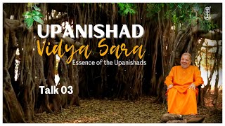 Talk 3  Upanishad Vidya Sara  SwamiTejomayananda [upl. by Ahsienaj]