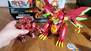 Dragonoid Maximus  Bakugan Battle Planet Unboxing amp Review [upl. by Buine262]