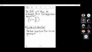 Lecture 113 DEs reducible to homogeneous form [upl. by Dash]