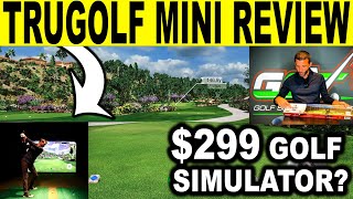 Golf Simulator Review  TruGolf MINI  Unboxing amp FIRST LOOK amp DEMO ⛳🏌 [upl. by Fiore547]