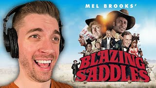 Absolutely HILARIOUS and INSANE 🤣  First Time Watching BLAZING SADDLES 1974 Reaction [upl. by Horick127]