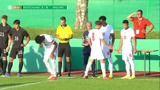 Carney Chukwuemeka vs Germany U19 Friendly 06092021 [upl. by Eirene806]