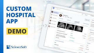 Demo Tour with User Comments Custom Hospital App [upl. by Arammat498]