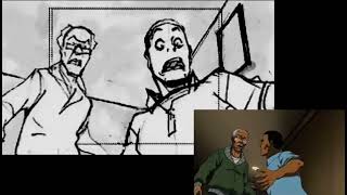 the boondocks quotstinkmeaner 3 the hateocracyquot animatic to screen comparison [upl. by Eila]