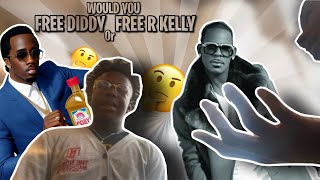 WOULD YOU FREE R KELLY OR FREE DIDDY🤔  Public Interview HIGH SCHOOL EDITION [upl. by Baptlsta]