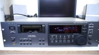 Sony PCMR500 Digital Audio Recorder Player DAT [upl. by O'Connell]