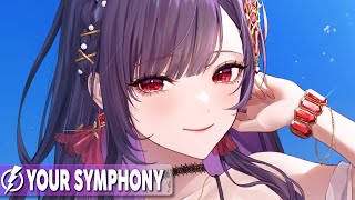 Nightcore  Your Symphony GAMPER amp DADONI feat Becky Smith  Lyrics [upl. by Navaj]