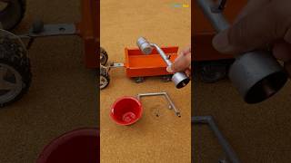 Mini tractor project mini motor water pump science project video [upl. by Gavin569]