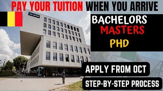 How To Apply To KU Leuven Bachelors I Masters I PhD [upl. by Tades350]