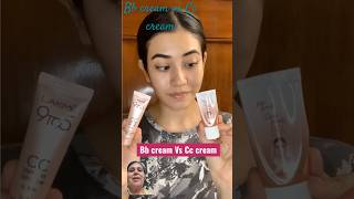 Bb cream vs cc cream shorts ytshots trending viral skincare makeup beauty [upl. by Oremo]