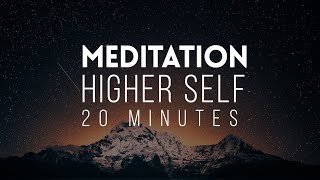 Attract Your Higher Self  20 Minute Meditation VERY STRONG  432Hz [upl. by Narine]