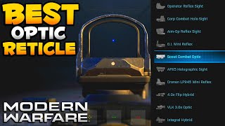 Modern Warfare Best Optics amp Reticles for Better Accuracy  How to Improve Aim [upl. by Tnahsin]