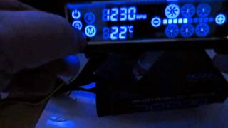 Phobya Touch 630  Fan Controller  in Action [upl. by Alvan]