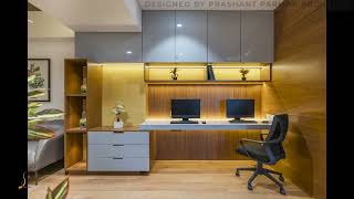 650 Sqft Corporate Office Interior Design at Gala Empire Ahmedabad [upl. by Gaelan861]